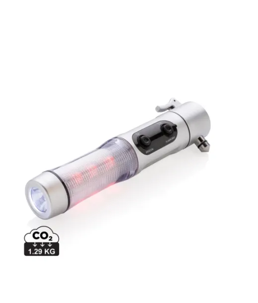 Hätävalo Ja Vasara Hopeanvärinen