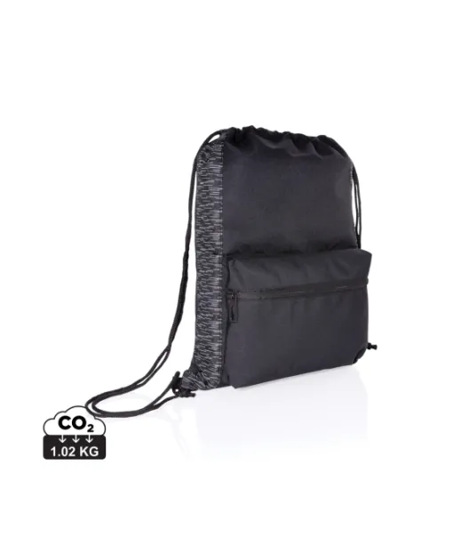 Heijastava Rpet Reppu Aware™ Jäljitysaineella Musta