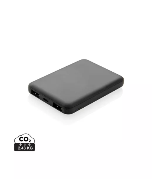 Huippukompakti 5000 Mah:n Taskuvaravirtalähde Musta