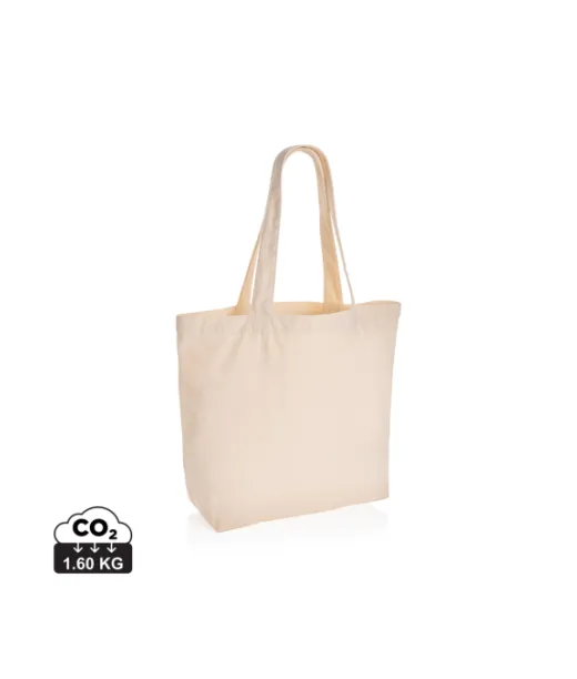 Impact Aware™ 240gsm Rcanvas Ostoskassi Taskulla Värjäämätön Luonnonvalkoinen