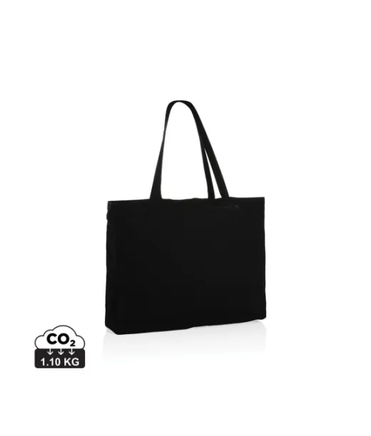 Impact Aware™ Ostoskassi Kierrätetystä Puuvillasta 145gr Musta