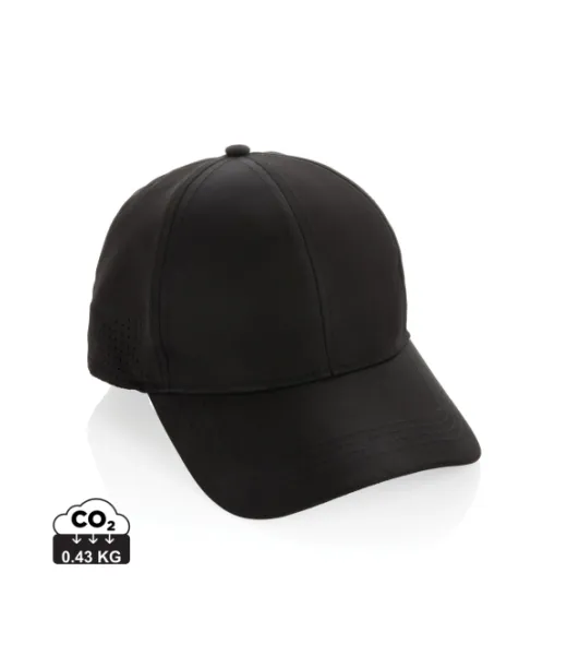 Impact Aware™ Rpet 6-paneelinen Urheilulippis Musta