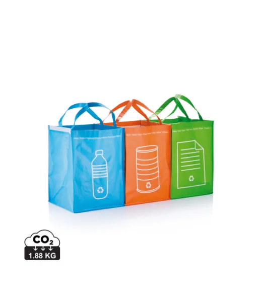 Kierrätyskassit Vihreä