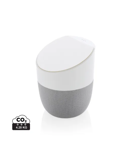 Kotikaiutin Langattomalla Laturilla Valkoinen, Hopeanvärinen