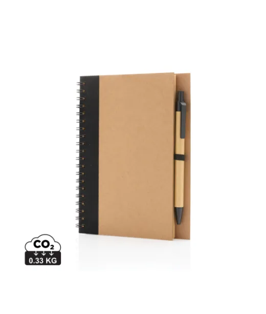 Kraft Spiraalivihko Kynällä Musta