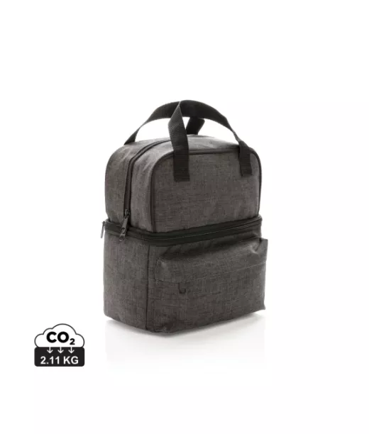 Kylmälaukku, Jossa 2 Eristettyä Lokeroa Kivihiilen