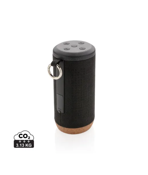 Langaton 10 W:n Baia-kaiutin Puuta Musta