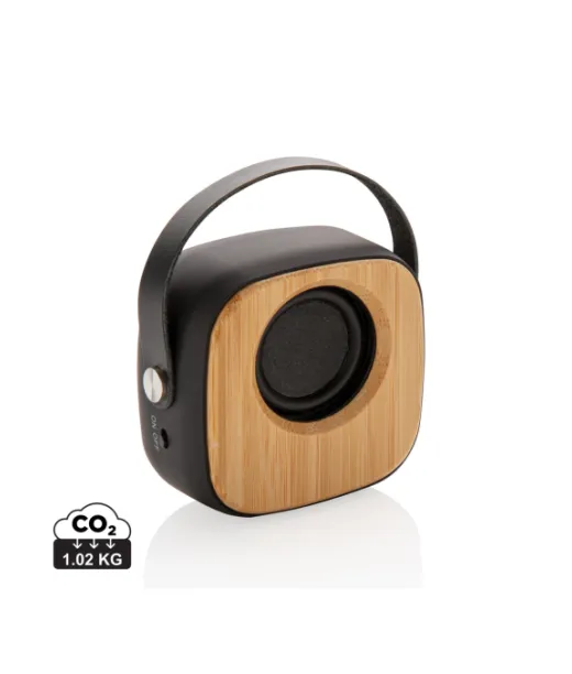 Langaton 3 W Fashion-bambukaiutin Musta