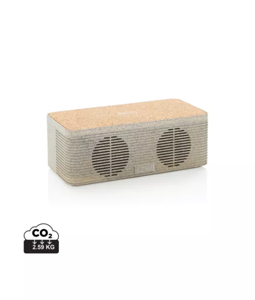 Langaton Ja Lataava Vehnänolkikaiutin Ruskea