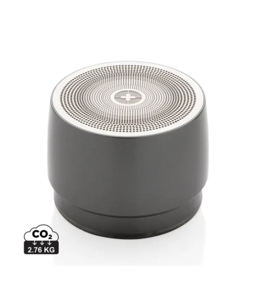 Langaton Swiss Peak -bassokaiutin 5 W Harmaa, Harmaa