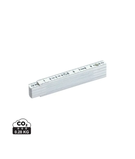 Lasikuituinen Taittoviivain Valkoinen