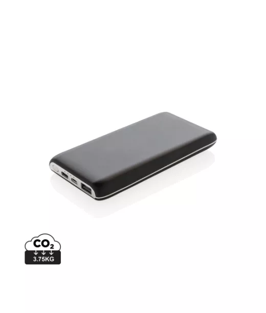 Light Up Logo 8000 Mah Langaton Varavirtalähde Musta