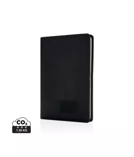 Light Up Logo Muistikirja Musta