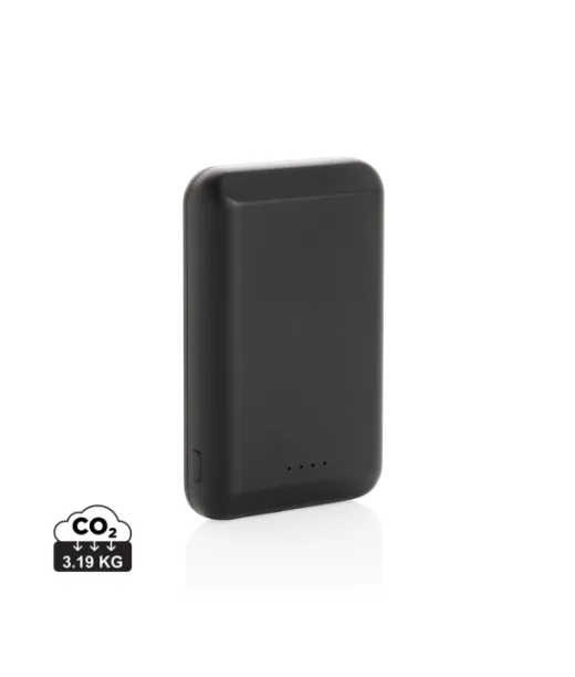 Magneettinen 5000mah 5w Langaton Virtapankki Musta