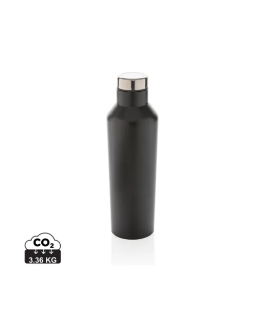 Moderni Tyhjiövesipullo Ruostumattomasta Teräksestä Musta