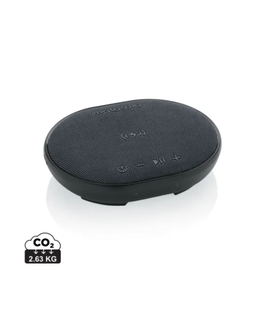 Motorola Rokr 500 10w Langaton Laturi 5w Kaiuttimella Musta