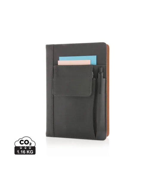 Muistikirja Puhelintaskulla Musta