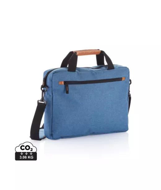 Muodikas Kaksisävyinen Kannettavan Laukku Sininen