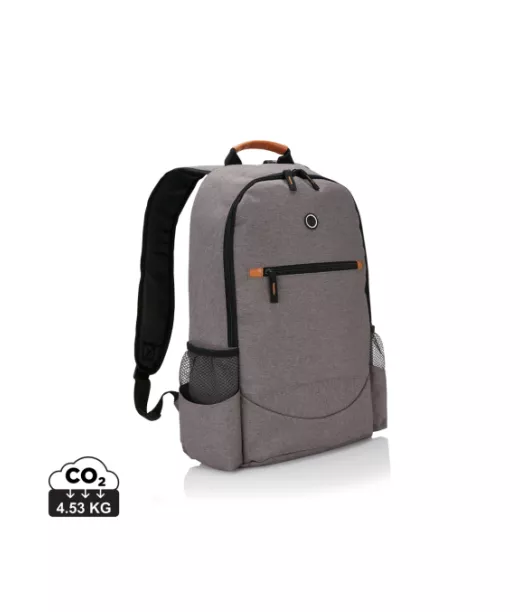 Muodikas Kaksisävyinen Selkäreppu Harmaa