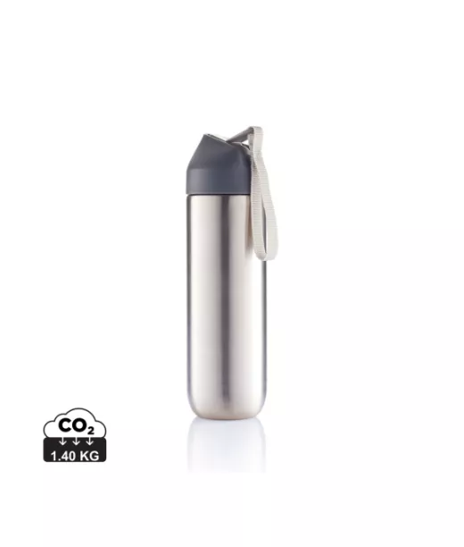 Neva-vesipullo Metallia 500 Ml Harmaa, Kivihiilen