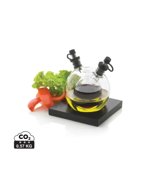 Orbit öljy- Ja Viinietikkapullo Musta