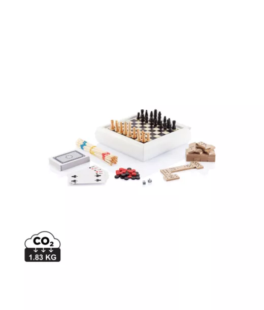 Pelisetti 5 In 1 Valkoinen, Punainen