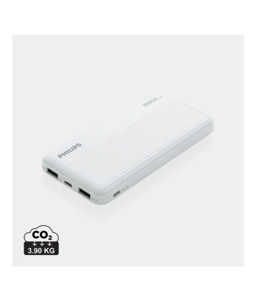 Philips 10000mah Ohut Varavirtalähde Valkoinen