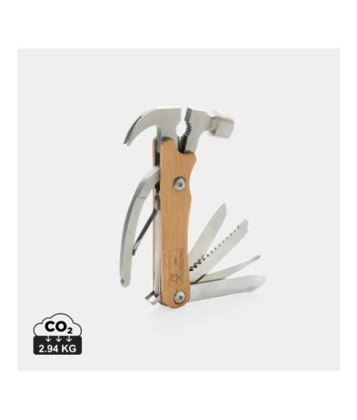 Puinen Monitoimityökaluvasara Ruskea