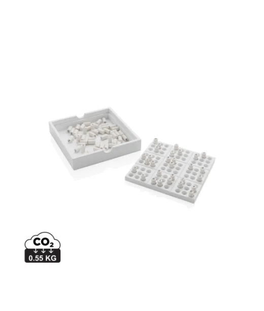 Puinen Sudoku-peli Valkoinen