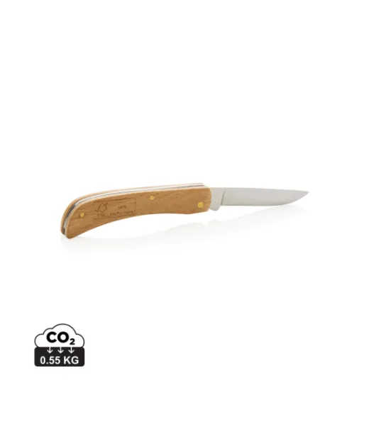 Puinen Veitsi Ruskea