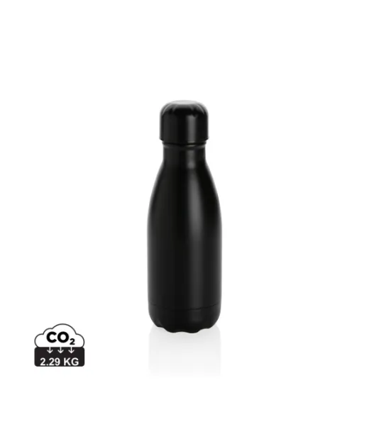 Pullo Ruostumattomasta Teräksestä 260ml Musta