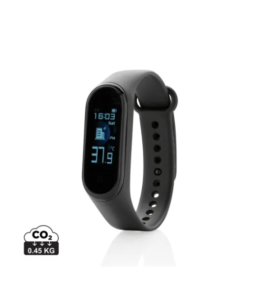 Pysy Terveenä Lämpömittarin Avulla Musta