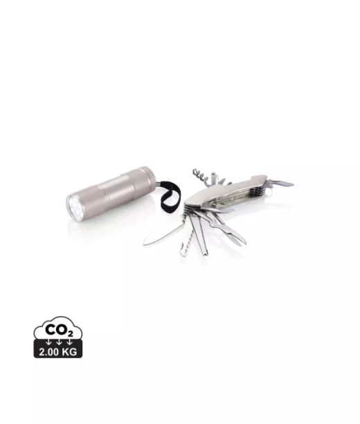 Quattro-setti Maastoon Hopeanvärinen