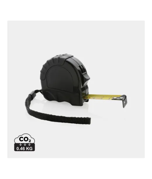 Rcs 3m/16 Mm Mittanauha Kierrätetystä Muovista Musta