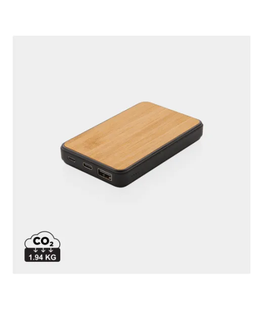 Rcs 5000mah Varavirtalähde Kierrätetystä Muovista Ruskea