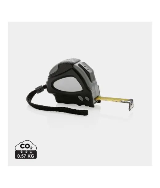 Rcs Auto Stop Mittanauha 3m/16mm Kierrätetystä Muovista Musta