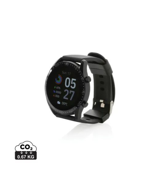 Rcs Fit Watch Kierrätetystä Tpu:stä Pyöreä Musta