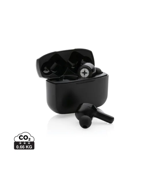 Rcs Swiss Peak Anc Tws Kuulokkeet Kierrätetystä Muovista Musta