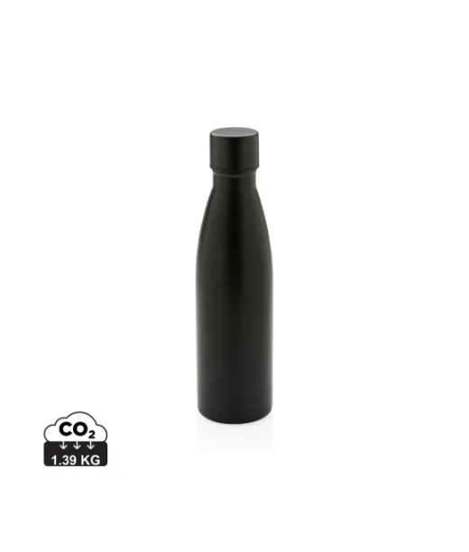 Rcs Vakuumipullo Kierrätetystä Ruostumattomasta Teräksestä Musta