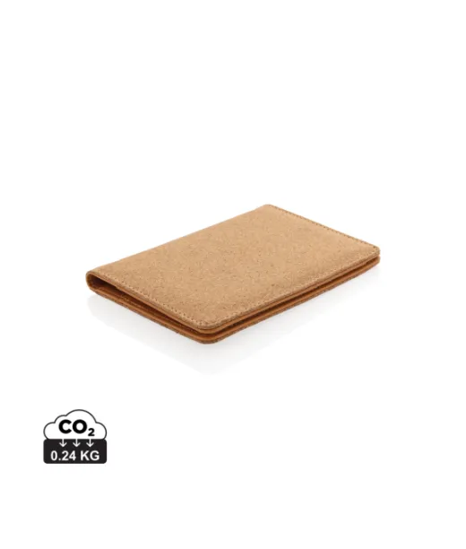 Rfid-suojattu Passitasku Korkista Ruskea