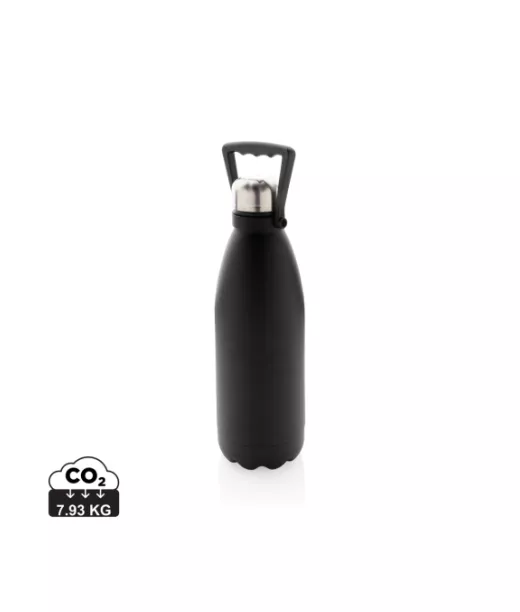 Ruostumattomasta Teräksestä Valmistettu 1.5l Tyhjiö Pullo Musta