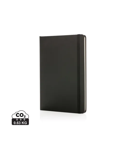 Standardi Kovakantinen A5 Pu-muistikirja Musta