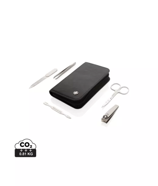 Swiss Peak 5 Kpl Manikyyrisetti Musta