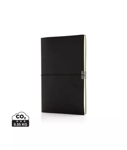 Swiss Peak A5 Joustava Pehmeä Muistikirja Musta