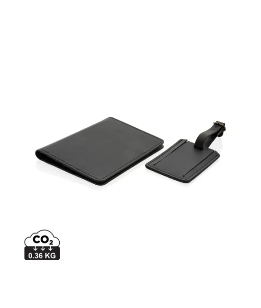 Swiss Peak Grs Matkalahjasetti Kierrätetystä Pu:sta Musta