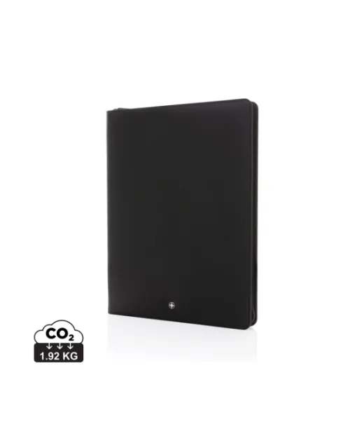 Swiss Peak Heritage Rcs Rpu A4 Portfolio Vetoketjulla Musta