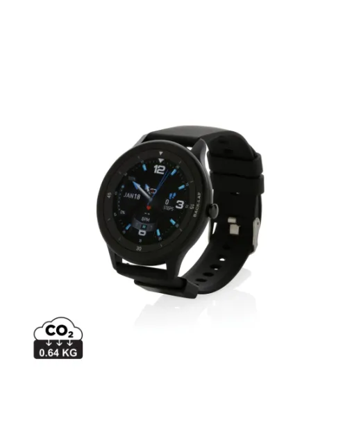 Swiss Peak Rcs Kello Kierrätetystä Tpu:stä Musta