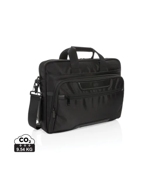 Swiss Peak Voyager Rfid -tietokonelaukku 15,6" Musta