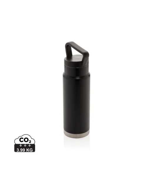 Tiivis Tyhjiöpullo Kahvalla Musta