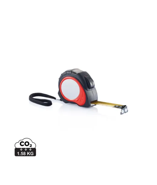 Tool Pro-mittanauha - 5m/19mm Punainen, Musta